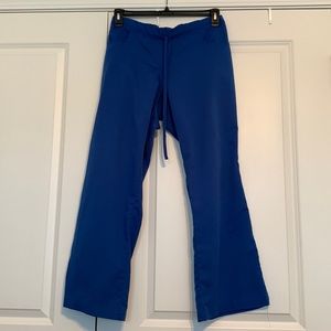 Greys Anatomy scrub pants. Size Medium Petite. Royal Blue.